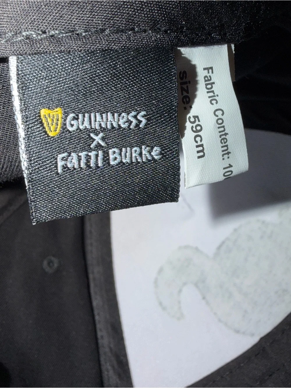 Guinness x Fatti Burke Toucan Cap Lovely Day For A Guinness Hat Irish Artist
